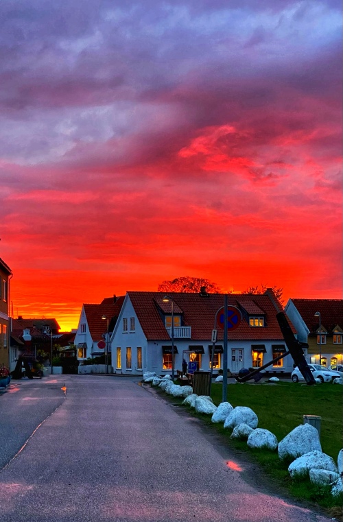 Solnedgang Gilleleje