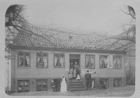 Allegade 11, ca. 1910. Klik for et st�rre billede.