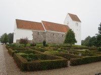 �ster Starup kirke. Foto 21/9 2020.