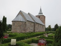 Oksenvad kirke. Foto 21/9/2020