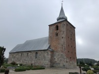 Oksenvad kirke. Foto 21/9/2020