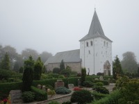 Skanderup kirke. Foto 21/9 2020