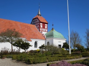 Viby kirke med gravkapel