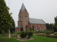 Barrit kirke. Foto 19/9 2020.