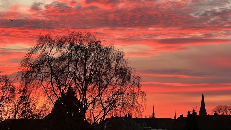 Solopgang Helsingør 02 DEC 2025