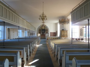 Kirkerummet set m�d �st