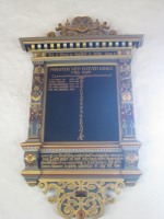 Nyere pr�stetavle. Foto 13/10 2011