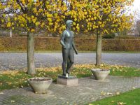 De ukendtes grav i Fovrfeld gravlund. Klik for et st�rre billede. Foto 31/10 2009.