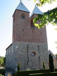 Fjenneslev kirke. Foto 18/9 2020
