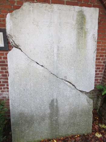 Gravsten over Verner Parsberg og Anne T�nnesdatter