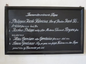 Diaconer eller ordinerte Degne