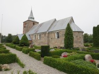 Oksenvad kirke. Foto 21/9/2020