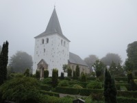 Skanderup kirke. Foto 21/9 2020