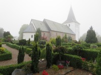 Skanderup kirke. Foto 21/9 2020