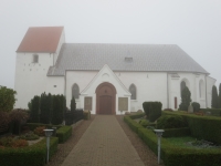 Stouby kirke. Foto 31/10 2014