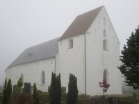 Stouby kirke. Foto 31/10 2014