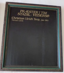 Tim kirke, pr�stetavle, 6/5 2019