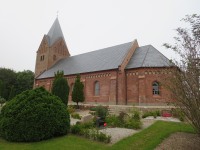 Barrit kirke. Foto 19/9 2020.