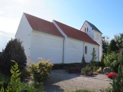 Hornstrup kirke. Foto 14/9 2021