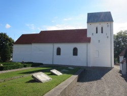 Hornstrup kirke. Foto 14/9 2021