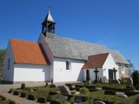 R�dding kirke. Foto 3/5 2022.
