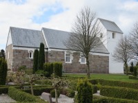 Smidstrup kirke. Foto 29/4 2022.