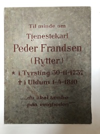 Mindetavle