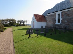 Vennebjerg kirke. Foto 10/9 2021