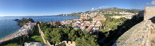 Udsigt fra Castillo de San Miguel 