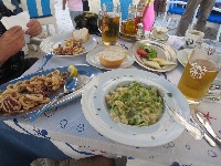 Frokost p� restaurant Kamenice