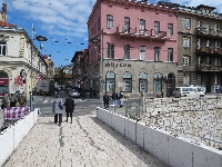 Krydset hvor Franz Ferdinand og hustruen Sofia blev skudt