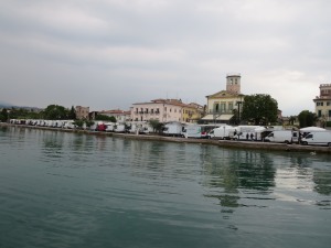 Indsejling til Lazise