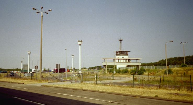 Tidligere gr�nseovergang ved Helmstedt