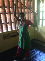 Reena giver massage