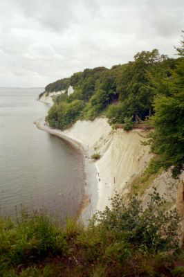 Kridtklinter nord for Sassnitz