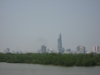 Vi n�rmer os Ho Chi Minh City