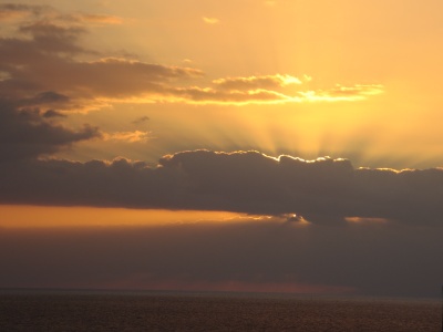 Solnedgang