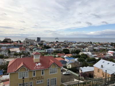 Udsigt over Punta Arenas