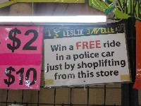 Advarsel mod butikstyveri