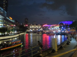 Singapore by night