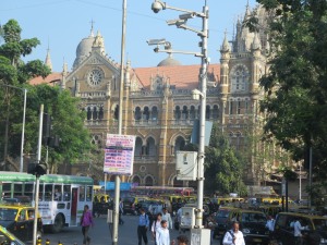Jernbanestationen Chhatrapati Shivaji Terminus