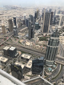 Udsigt fra Burj Khalifa